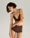 EVA SILK-SATIN HIGH-WAISTED PANTIES